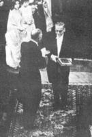 Kliknite na sliku i pogledajte film dodele Nobelove Nagrade na�em knji�evniku Ivi Andriću